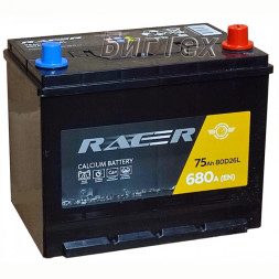 Аккумулятор автомобильный RACER GT 80D26L 75 Ач