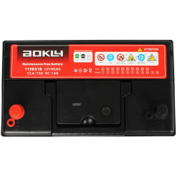 Аккумулятор автомобильный AOKLY ASIA 90Ah 750A 115D31R п.п.