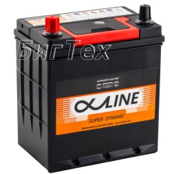 Аккумулятор автомобильный ALPHALINE SD 46B19R 44 Ач