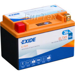 Мото аккумулятор EXIDE Li-Ion ELTX9 36Wh (3Ah)