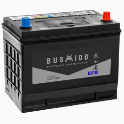 Аккумулятор автомобильный BUSHIDO EFB Start Stop S95 130D26L 80 Ач