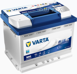 Аккумулятор автомобильный VARTA Blue Dynamic EFB N60 60 Ач Аккумулятор автомобильный VARTA Blue Dynamic EFB N60 60 Ач