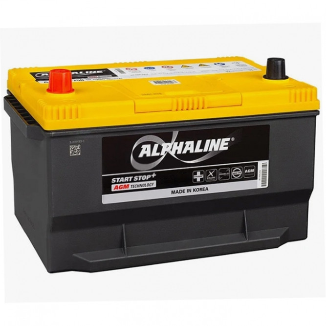 Аккумулятор автомобильный ALPHALINE AGM 65-750 70Ah