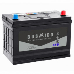 Аккумулятор автомобильный BUSHIDO EFB Start Stop 140D31L 90 Ач
