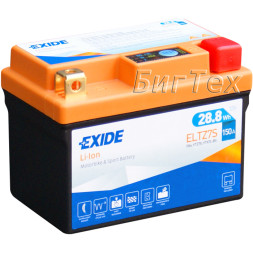 Мото аккумулятор EXIDE Li-Ion ELTZ7S 28.8Wh (2.4Ah)