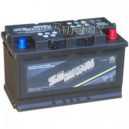 Аккумулятор автомобильный SEBANG AGM L4, 80 Ач 800A