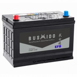 Аккумулятор автомобильный BUSHIDO EFB Start Stop 140D31R 90Ah