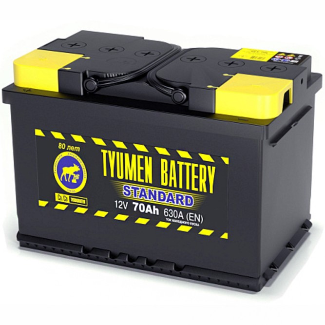 Аккумулятор автомобильный TYUMEN STANDART 70 Ач