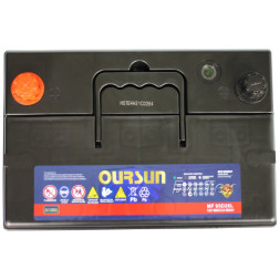 Аккумулятор автомобильный OURSUN JIS MF 95D26L 80Ач 680А