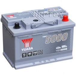 Аккумулятор автомобильный YUASA YBX5096 Silver 80 Ач