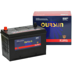 Аккумулятор автомобильный OURSUN JIS MF 125D31L 100Ач 800А, о/п