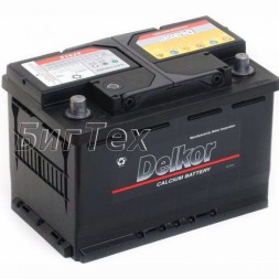 Аккумулятор автомобильный Delkor 57413 74 Ач Аккумулятор автомобильный Delkor 57413 74 Ач