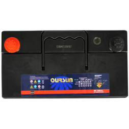 Аккумулятор автомобильный OURSUN JIS MF 70B24L 55Ач 480А