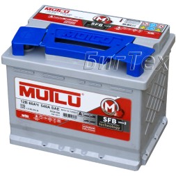 Аккумулятор автомобильный MUTLU SFB M3 L2, 60 Ah 610А Аккумулятор автомобильный MUTLU SFB M3 L2, 60 Ah 610А