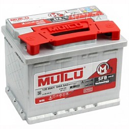 Аккумулятор автомобильный MUTLU SFB M2, 60 Ач 510A (L2.60.051.B)