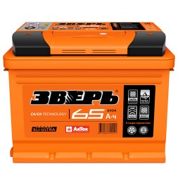 Аккумулятор автомобильный Зверь Ca/Ca 65Ач 640А обр. пол. Аккумулятор автомобильный Зверь Ca/Ca 65Ач 640А обр. пол.