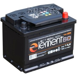 Аккумулятор автомобильный Smart Element 60 Ач