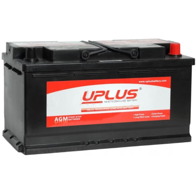 Аккумулятор автомобильный UPLUS AGM L5 Start-Stop 95 Ач