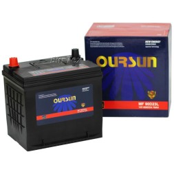 Аккумулятор автомобильный OURSUN JIS MF 90D23L 70Ач 600А