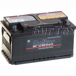 Аккумулятор автомобильный Delkor 58039 80 Ач