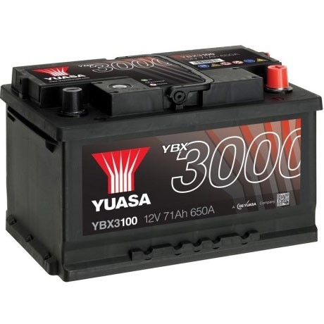 Аккумулятор автомобильный YUASA YBX3100 SMF 71 Ач