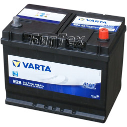 Аккумулятор автомобильный VARTA Blue Dynamic Asia E25, 75 Ач Аккумулятор автомобильный VARTA Blue Dynamic Asia E25, 75 Ач