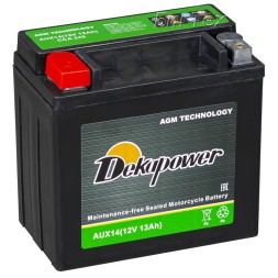 Аккумулятор резервный вспомогательный DEKAPOWER AUX14 13Ач, 245А п/п 