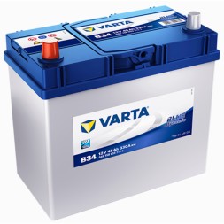 Аккумулятор автомобильный VARTA Blue Dynamic Asia B34, 45 Ач Аккумулятор автомобильный VARTA Blue Dynamic Asia B34, 45 Ач