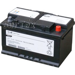 Аккумулятор автомобильный Original Battery GM Opel 75Ah