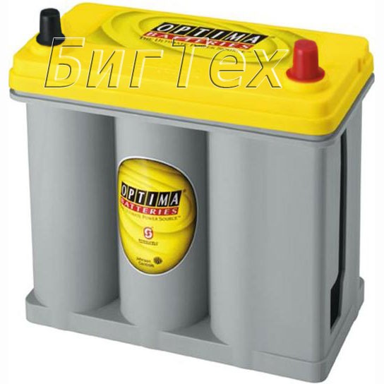 Аккумулятор автомобильный OPTIMA Yellow Top YT R-2.7J 38Ah (8072-176) тонкие клеммы