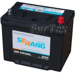 Аккумулятор автомобильный SEBANG 95D26KL 85 Ач Аккумулятор автомобильный SEBANG 95D26KL 85 Ач
