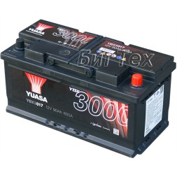 Аккумулятор автомобильный YUASA YBX3017 SMF 90 Ач Аккумулятор автомобильный YUASA YBX3017 SMF 90 Ач
