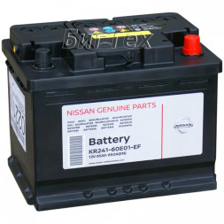 Аккумулятор автомобильный NISSAN KR241-60E01-EF 65Ач 650А Аккумулятор автомобильный NISSAN KR241-60E01-EF 65Ач 650А