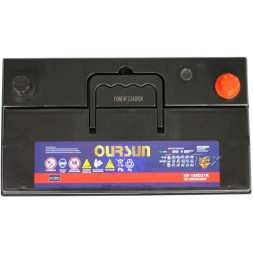 Аккумулятор автомобильный OURSUN JIS MF 105D31R 90Ач 730А