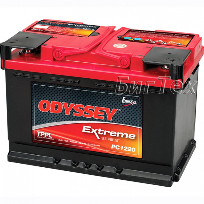 Аккумулятор автомобильный ODYSSEY Extreme PC1220, 70 А/ч