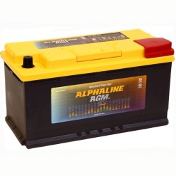 Аккумулятор автомобильный ALPHALINE AGM 105 Ач (SA60520)