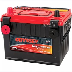 Аккумулятор автомобильный ODYSSEY Extreme 75/86-PC1230, 55 А/ч