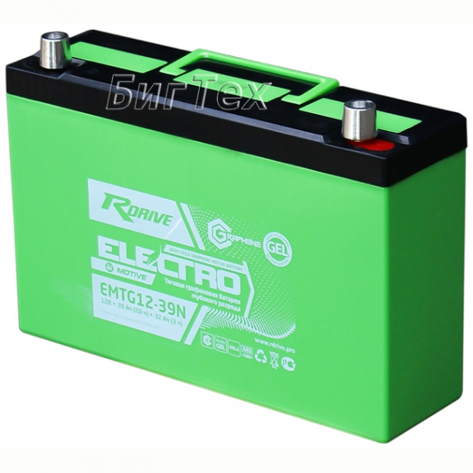 Аккумулятор тяговый RDrive Electro EMTG12-43N, 43 Ач гелевый