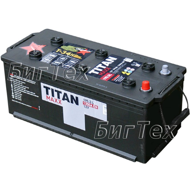 Аккумулятор Titan Maxx 6СТ-225.3 L 225 Ач