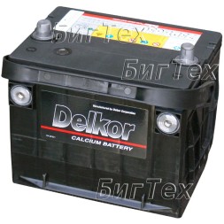 Автомобильный аккумулятор Delkor 75DT-650 75 Ah (4 клеммы) Автомобильный аккумулятор Delkor 75DT-650 75 Ah (4 клеммы)