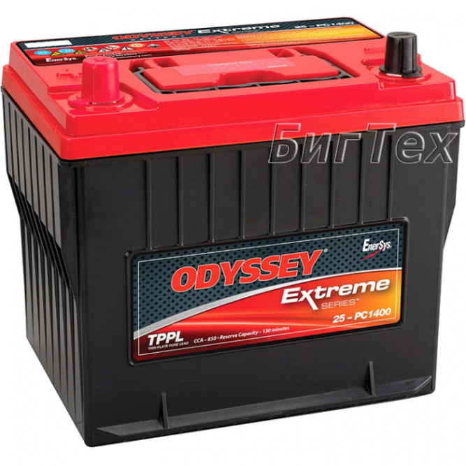Аккумулятор автомобильный ODYSSEY Extreme 25-PC1400, 65 А/ч