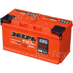 Аккумулятор автомобильный Зверь Ca/Ca 110 Ач 870А обр. пол. Аккумулятор автомобильный Зверь Ca/Ca 110 Ач 870А обр. пол.