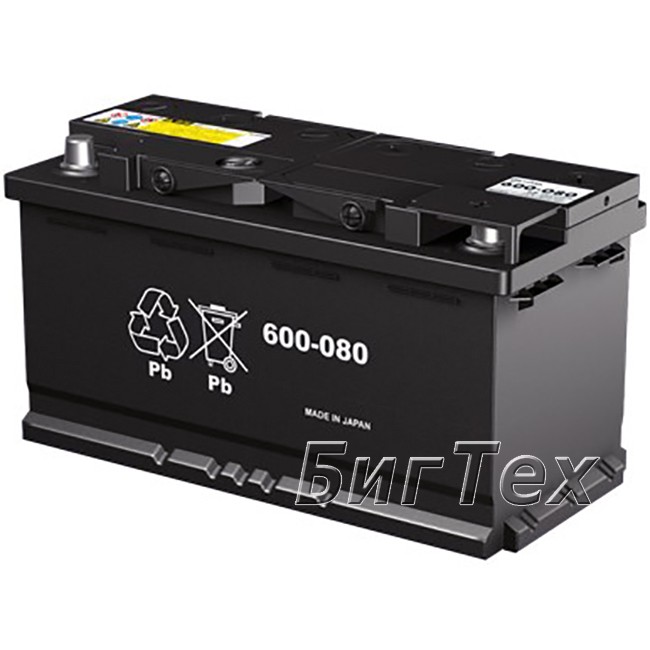 Аккумулятор автомобильный GS Yuasa EU 600-080 LN5, 100 Ач
