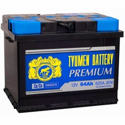 Аккумулятор автомобильный TYUMEN PREMIUM (Евро) 64 Ah Аккумулятор автомобильный TYUMEN PREMIUM (Евро) 64 Ah