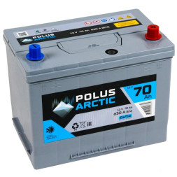 Аккумулятор автомобильный POLUS ARCTIC 70D26L 70Ач 630А