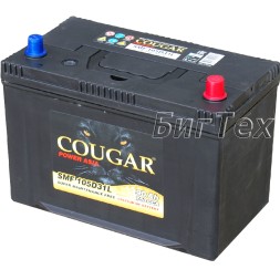 Аккумулятор автомобильный Cougar 105D31L 90 Ач Аккумулятор автомобильный Cougar 105D31L 90 Ач