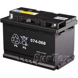 Аккумулятор автомобильный GS Yuasa EU 574-068 LN3, 74 Ач