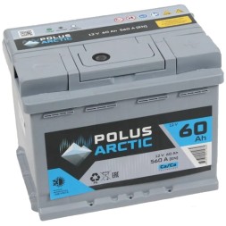 Аккумулятор автомобильный POLUS ARCTIC 60Ah 560A о.п. Аккумулятор автомобильный POLUS ARCTIC 60Ah 560A о.п.