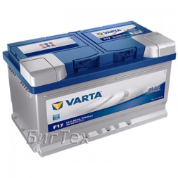 Аккумулятор автомобильный VARTA Blue Dynamic F17, 80 Ач Аккумулятор автомобильный VARTA Blue Dynamic F17, 80 Ач