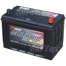 Аккумулятор автомобильный RDrive Solaris KRH-115D31L CMF 95 Ач Аккумулятор автомобильный RDrive Solaris KRH-115D31L CMF 95 Ач